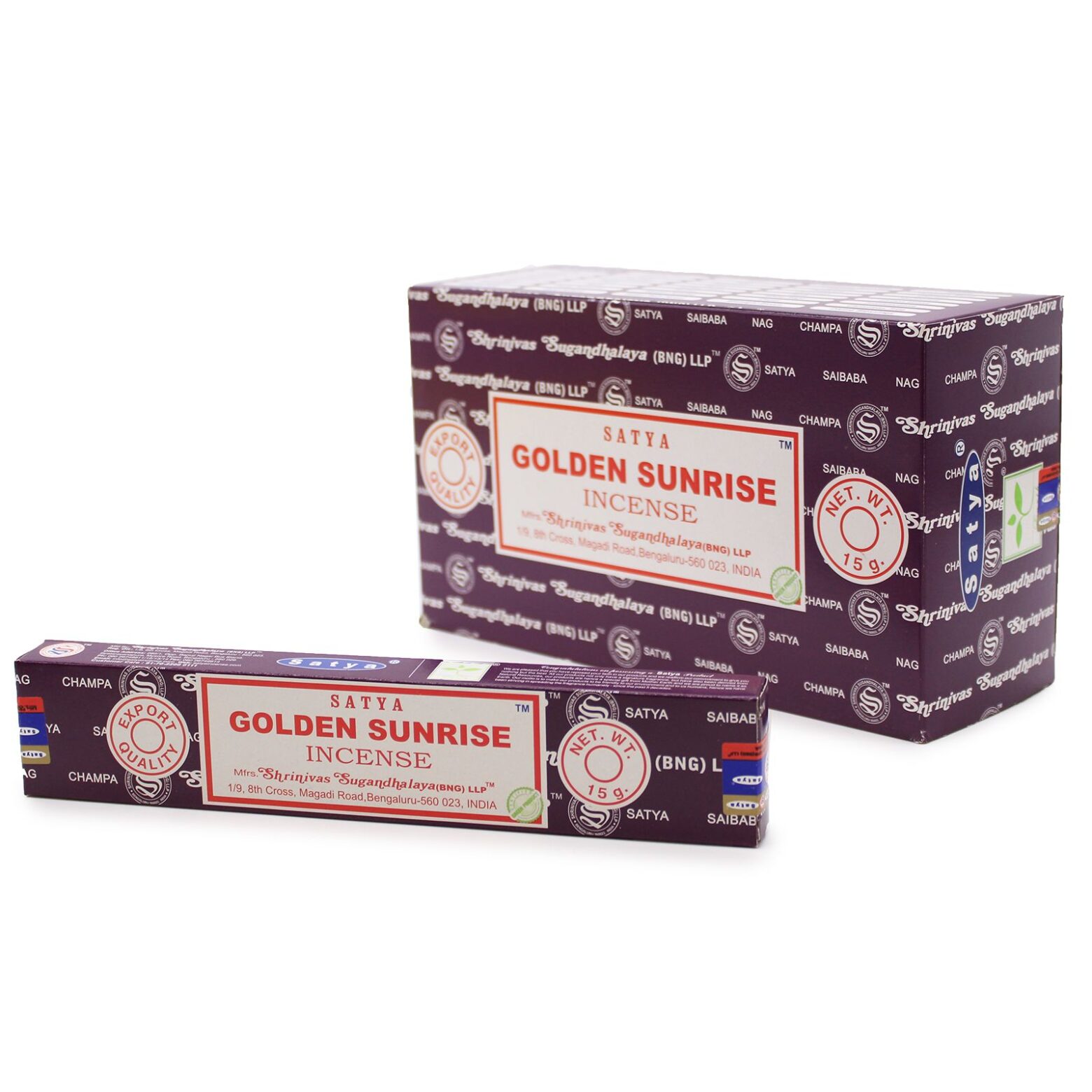 Satya Incense Sticks 15g - Golden Sunrise - Imagen 2