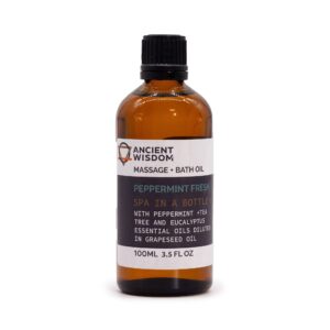 Peppermint Fresh Massage Oil - 100ml