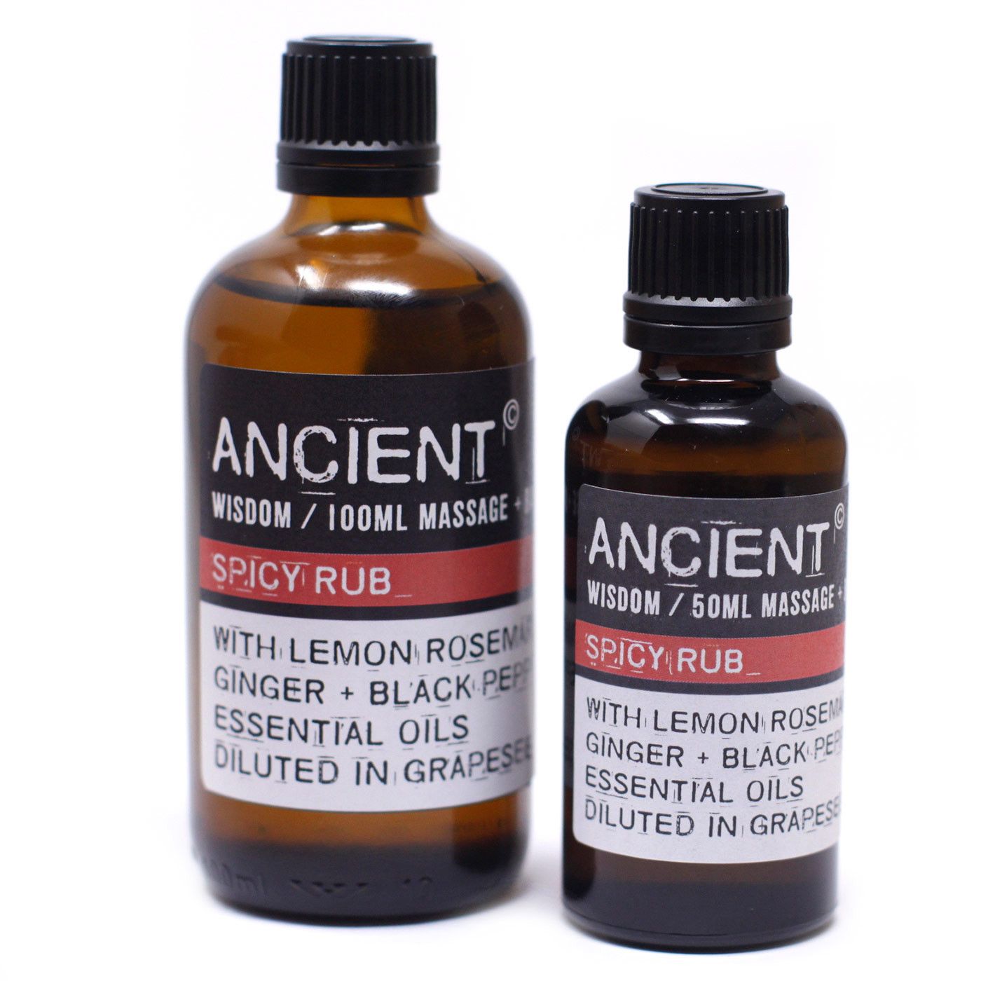 Spicy Rub Massage Oil - 50ml - Imagen 2