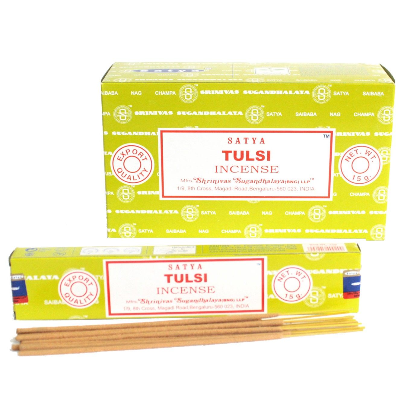 Satya Incense 15gm - Tulsi - Imagen 2