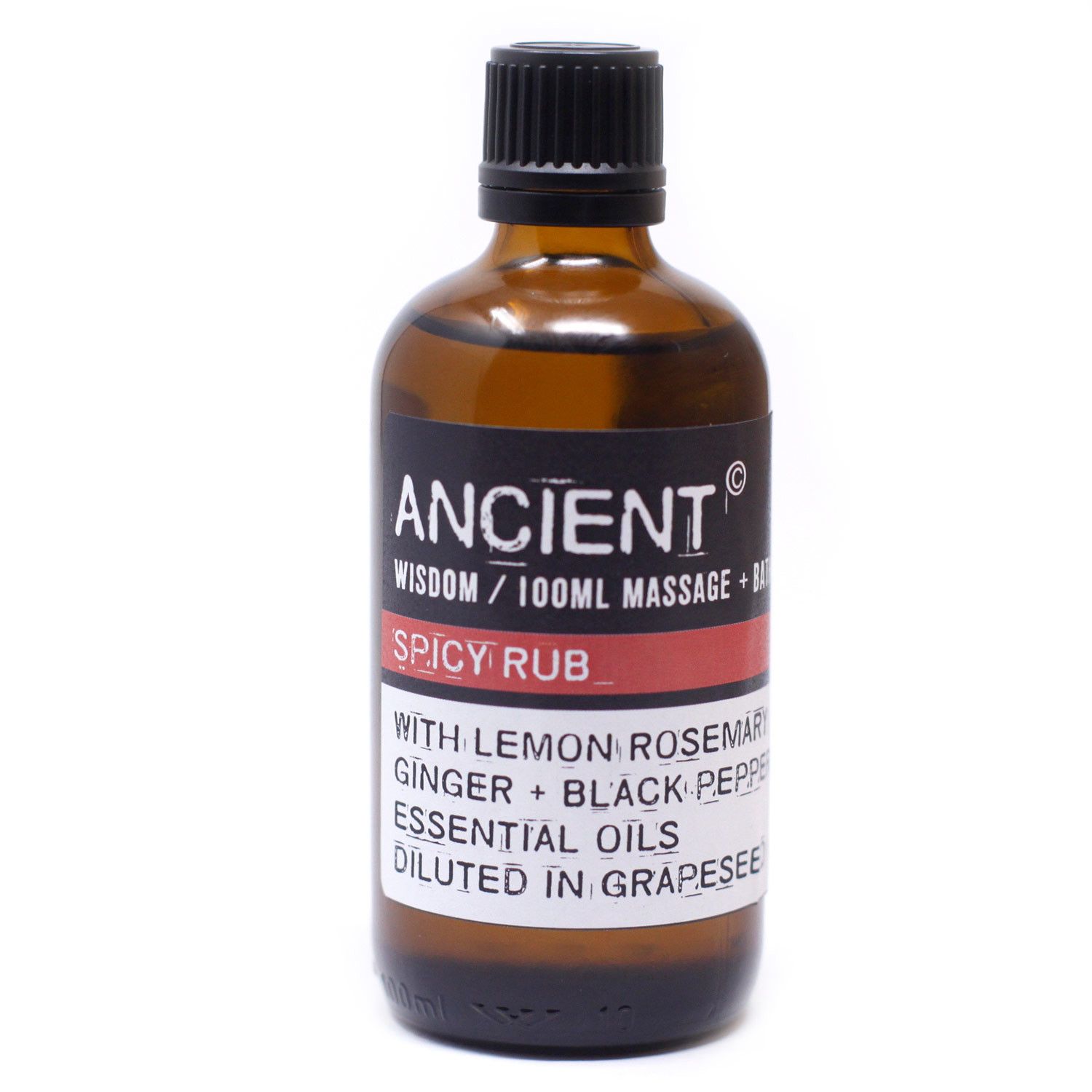 Spicy Rub Massage Oil - 100ml – Bild 2
