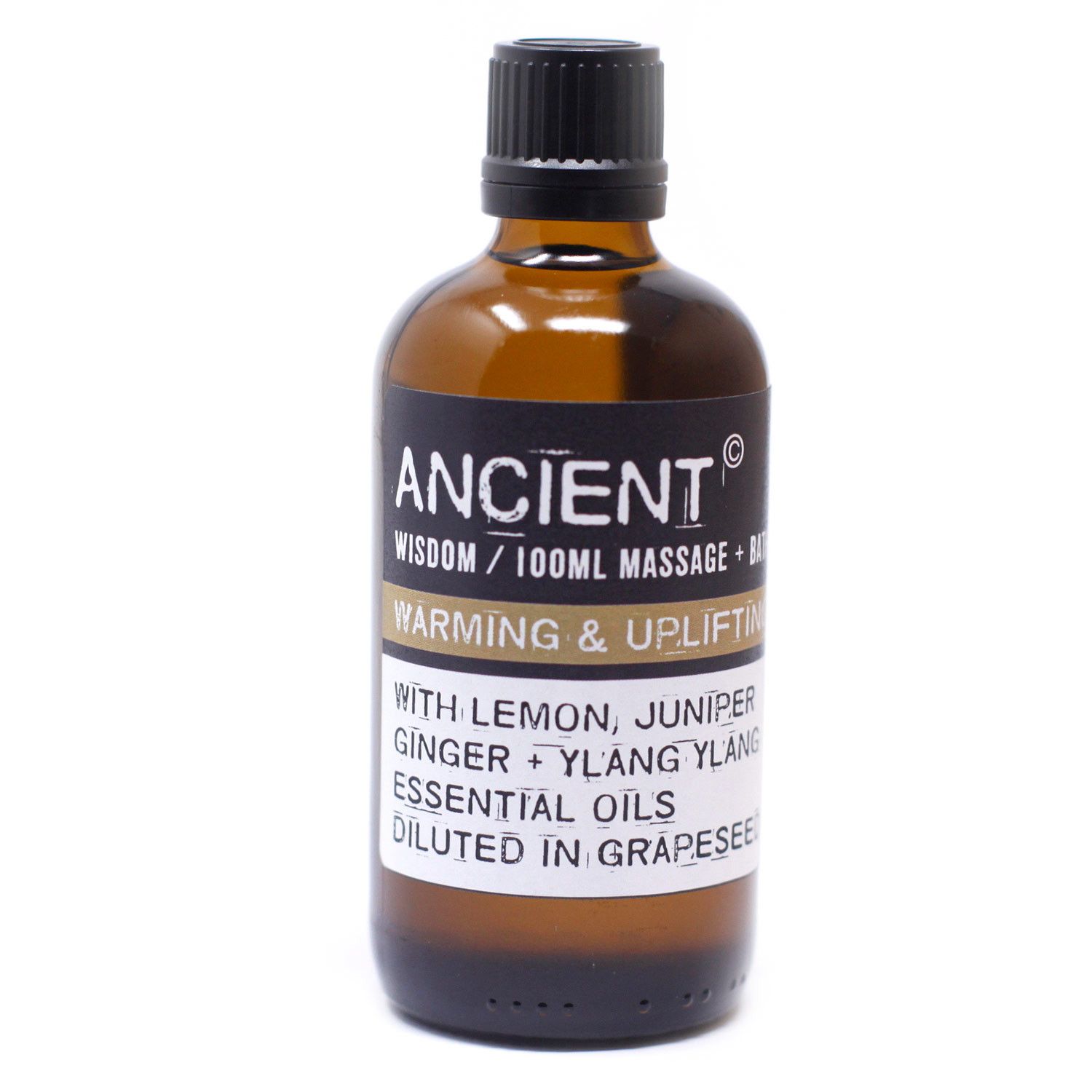 Warm & Uplifting Massage Oil - 100ml - Image 2