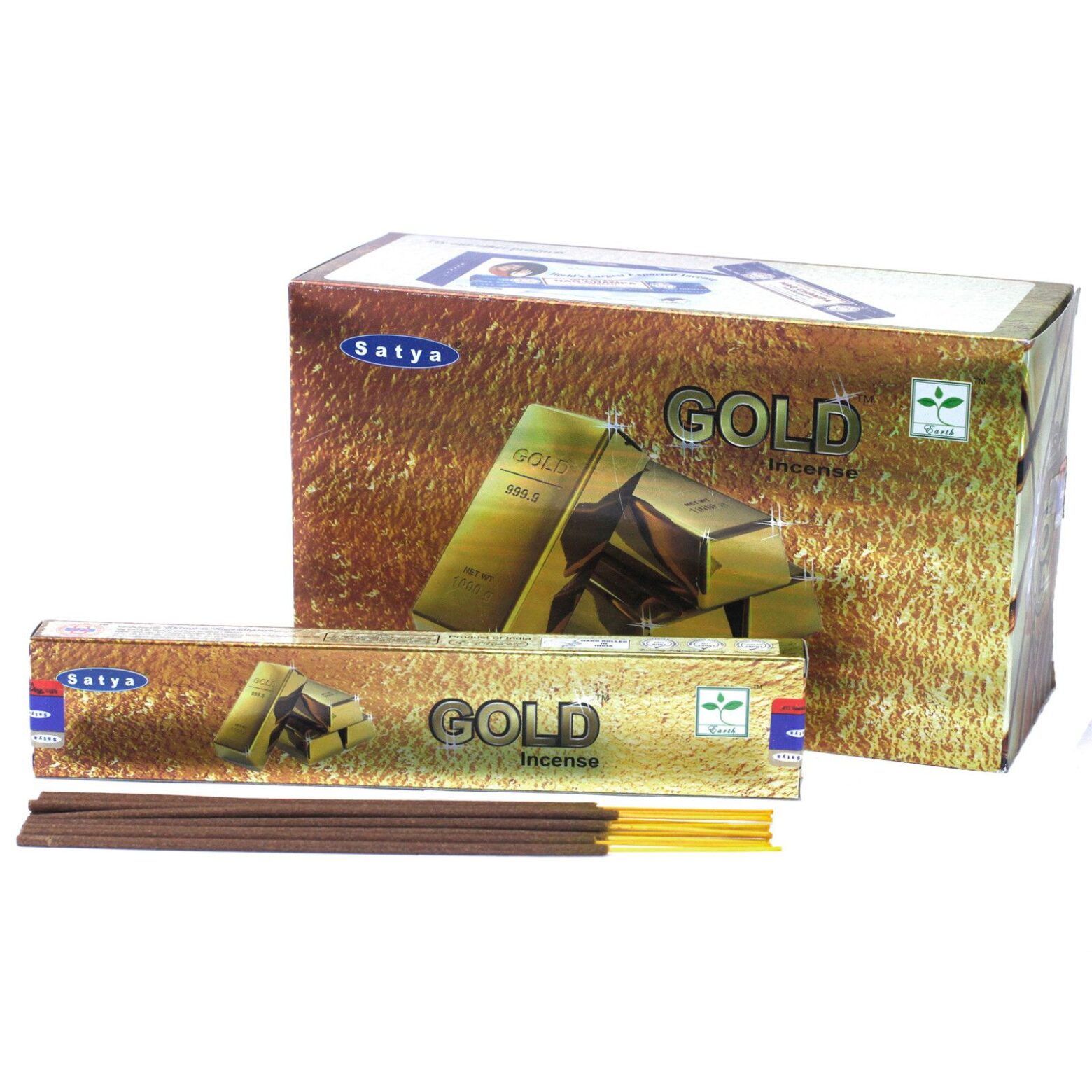 Satya Incense 15gm - Gold - Imagen 2