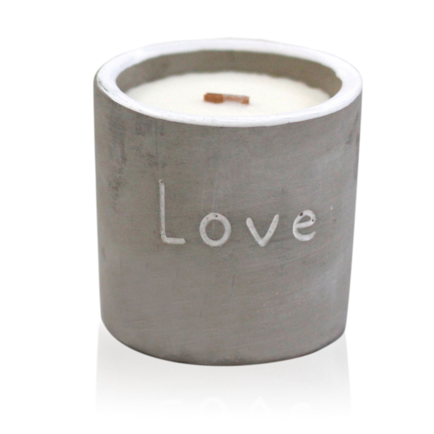 Świeca sojowa Med Concrete - Love - Purple Fig & Casis