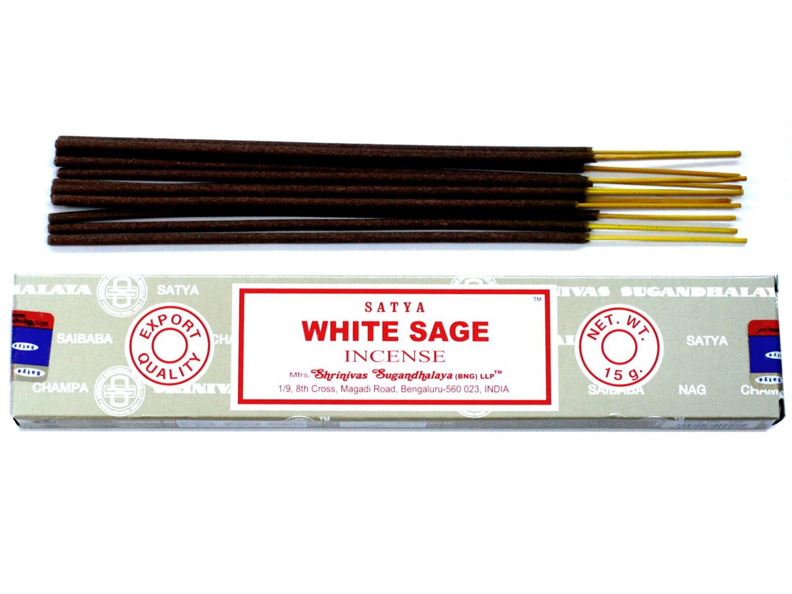 Satya Incense 15gm - White Sage - Imagen 3