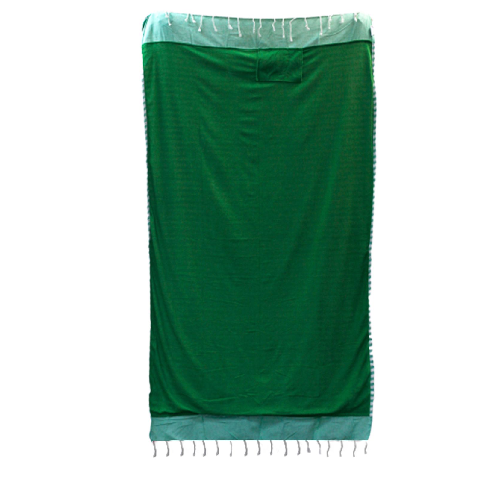 Cotton Pario Towel - 100x180 cm - Picnick Green - Image 6