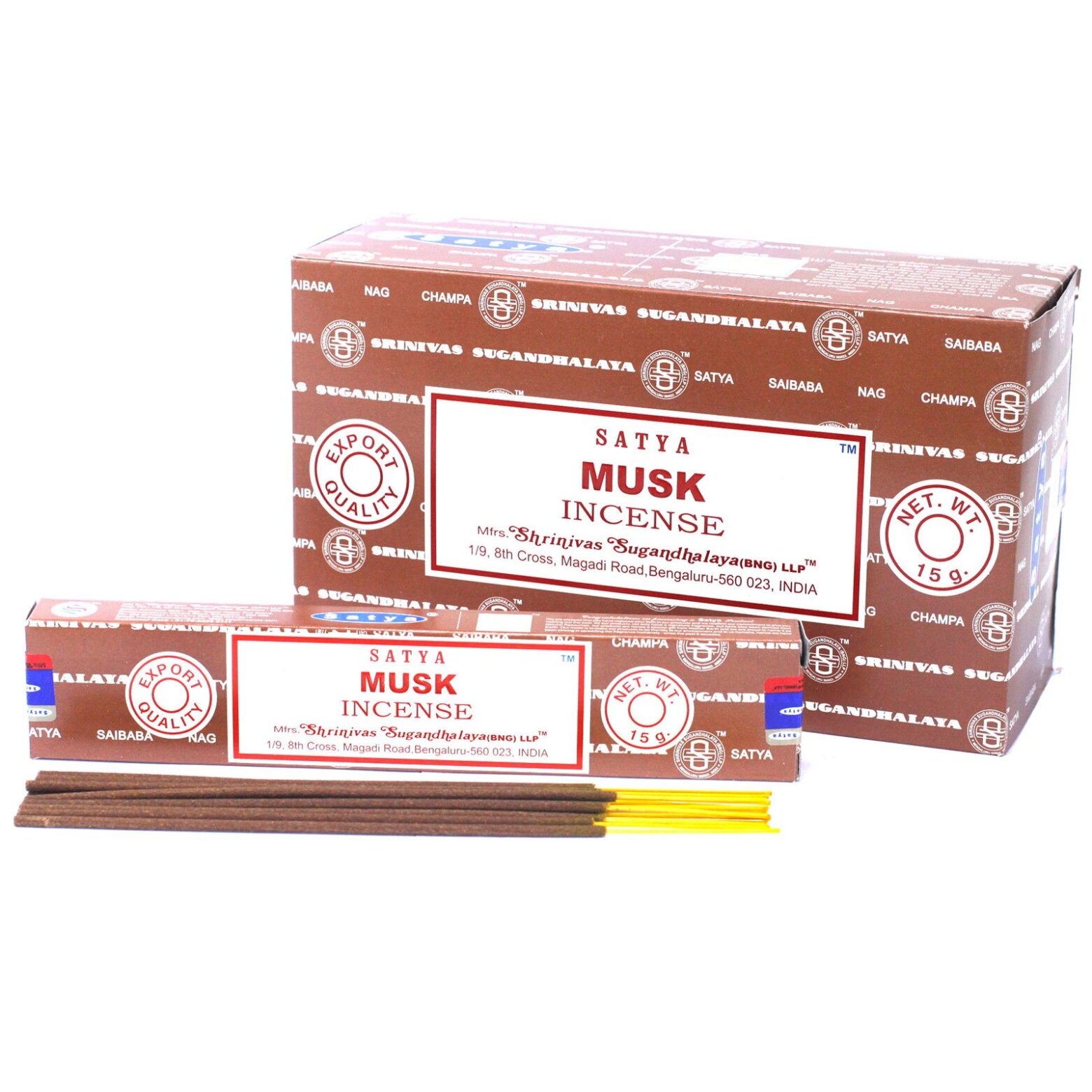 Satya Incense 15gm - Musk - Image 2